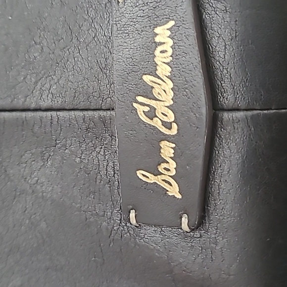 SAM EDELMAN BLACK LEATHER PURSE - Picture 2 of 7